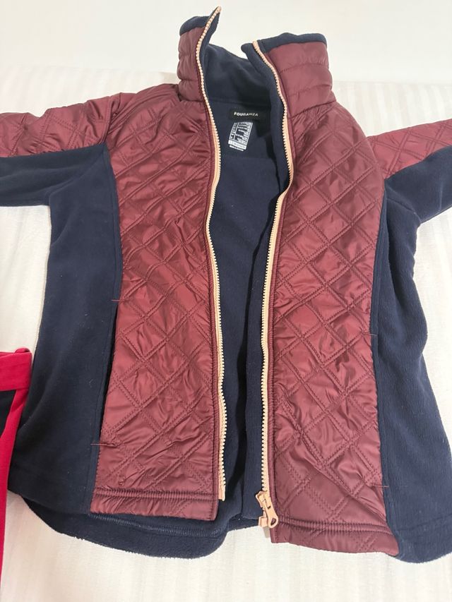 Chaqueta y mallas de montar Fournier