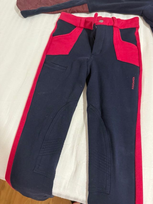 Chaqueta y mallas de montar Fournier