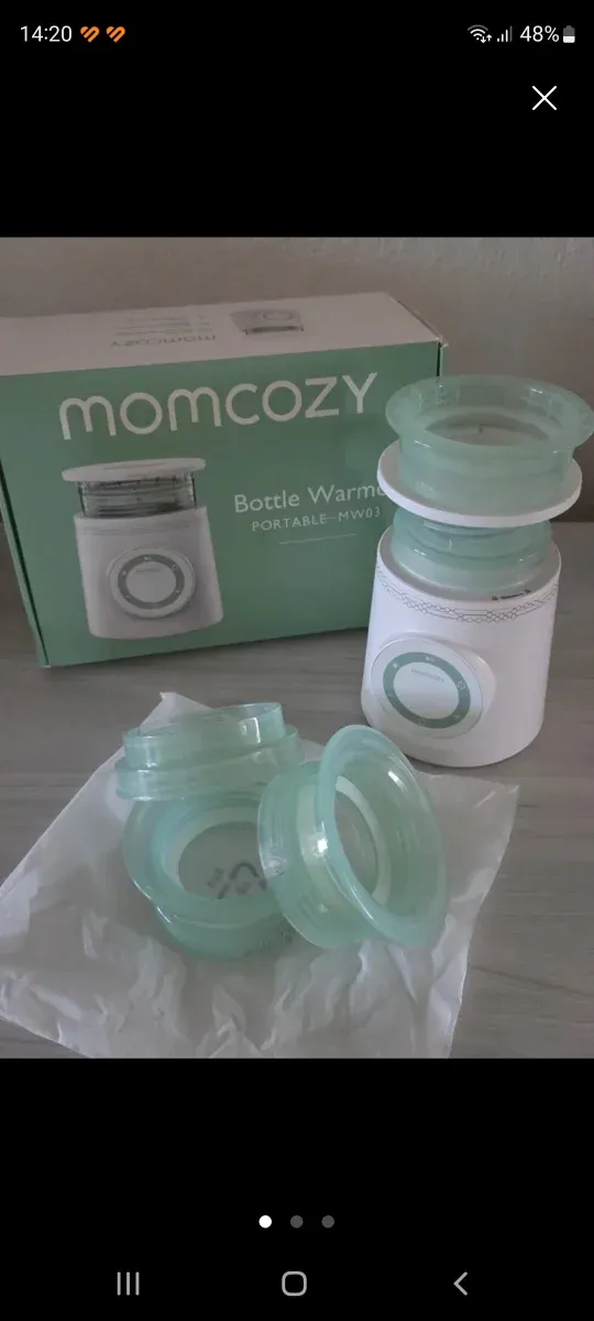 Aquecedor Biberão Portátil Momcozy