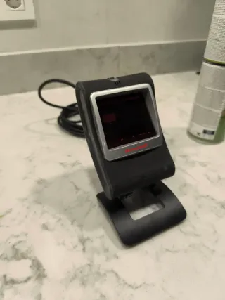 Lector Código Barras Honeywell y DNI Negro/Plata