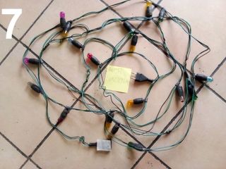 Luci natalizie da esterno tipo vecchio (non ok)