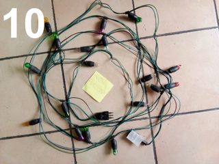 Luci natalizie da esterno tipo vecchio (non ok)