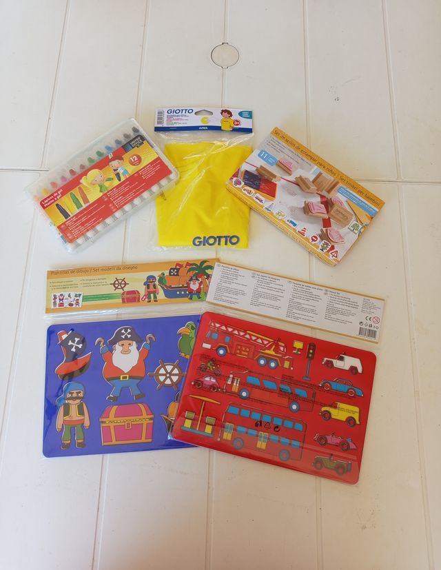 Lote Manualidades y Material Escolar Nuevo