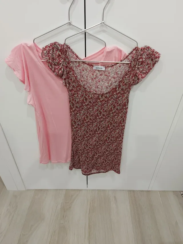 2 Camisetas Manga Corta Vuelo