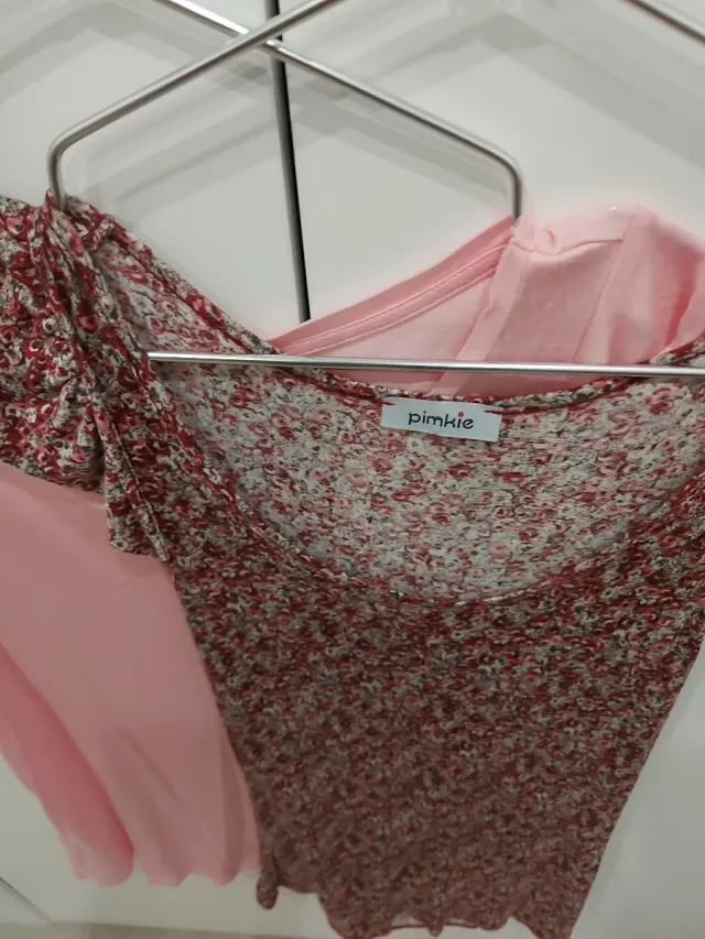 2 Camisetas Manga Corta Vuelo