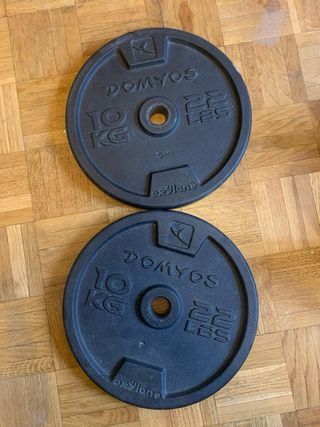 Kit de pesas y discos 10kg