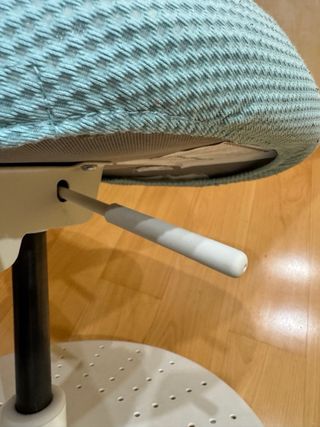 Silla de oficina infantil turquesa