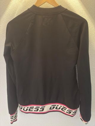 Giubbotto Guess Vintage Nero e Rosa