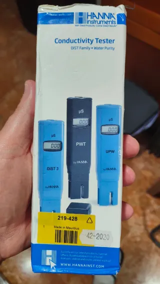 Tester Conductividad Hanna Instruments DIST