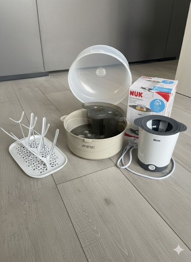 Pack Calienta Biberones, Esterilizador y Escurrido