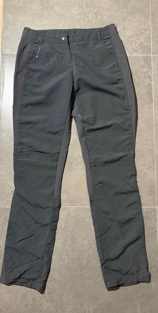 Pantalón senderismo infantil gris