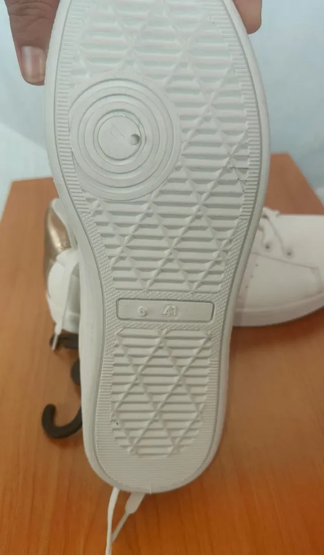Zapatillas blancas talla 41