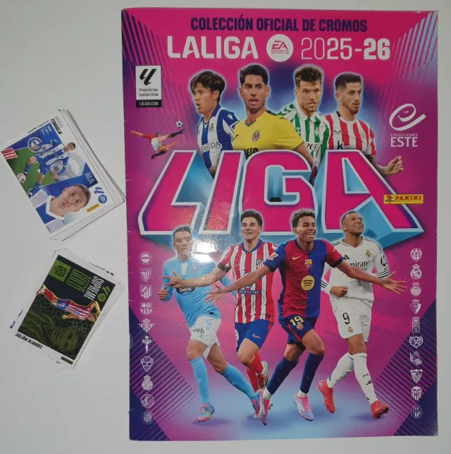 Colección Cromos Panini LALIGA 2025-26