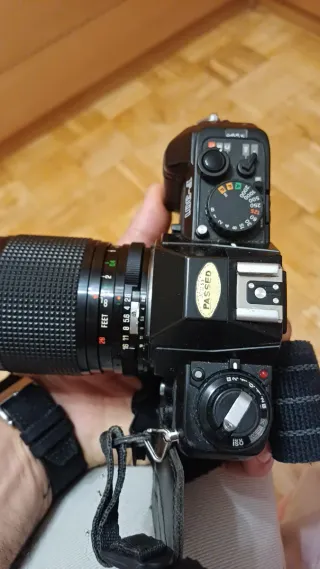 Nikon F-301 Cámara Analógica Negra