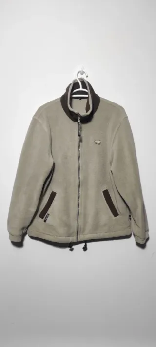 Chaqueta Polar Rox polartec Beige y Marrón