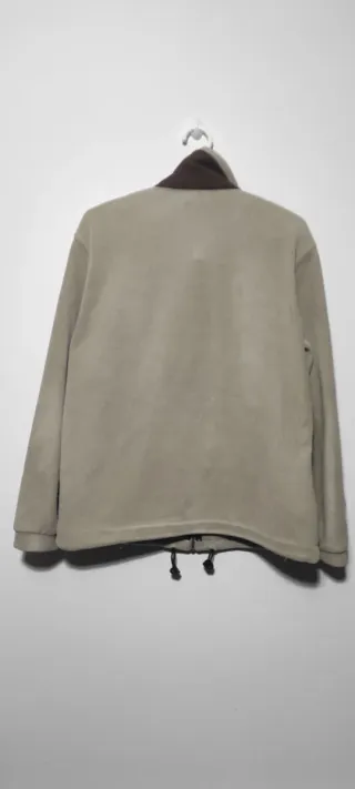 Chaqueta Polar Rox polartec Beige y Marrón