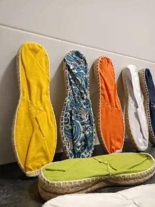 Alpargatas sin estrenar - Variedad de colores