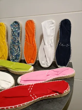 Alpargatas sin estrenar - Variedad de colores