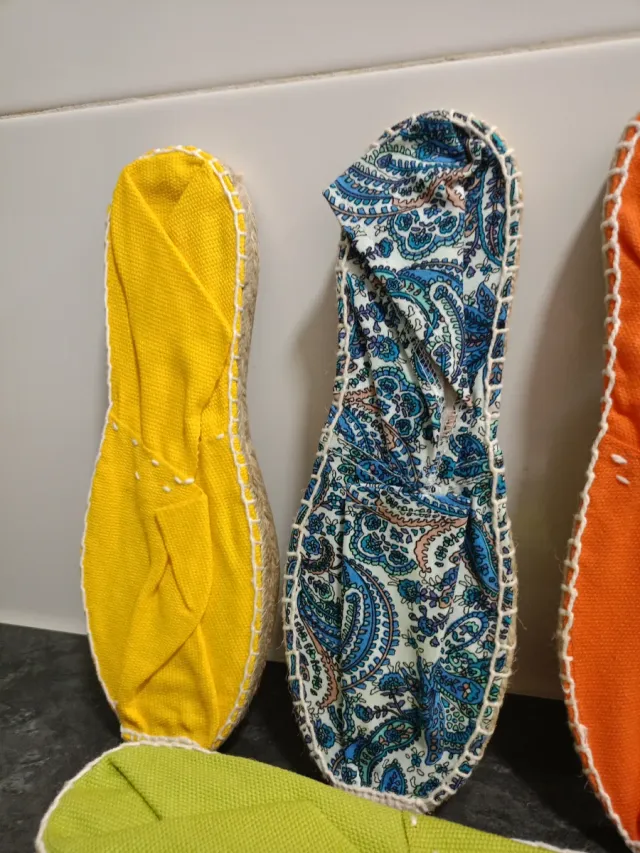 Alpargatas sin estrenar - Variedad de colores