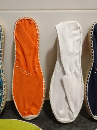 Alpargatas sin estrenar - Variedad de colores