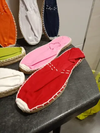 Alpargatas sin estrenar - Variedad de colores