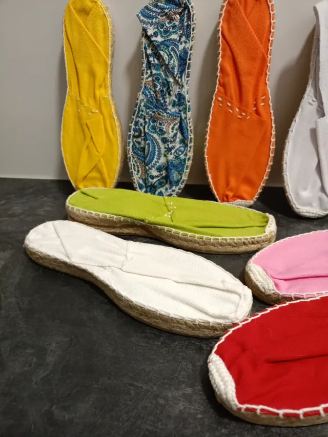 Alpargatas sin estrenar - Variedad de colores
