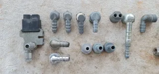 Conectores y codos para manguera de gas