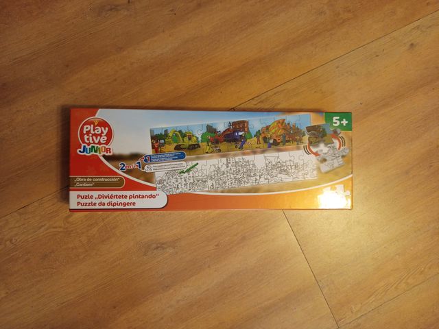 Puzzle 2 en 1 para pintar Nuevo