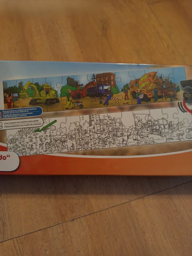Puzzle 2 en 1 para pintar Nuevo