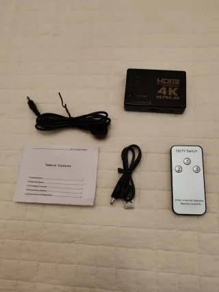 Conmutador HDMI 4K Ultra HD