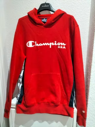 Sudadera Champion Roja Talla M