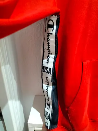Sudadera Champion Roja Talla M