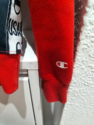Sudadera Champion Roja Talla M