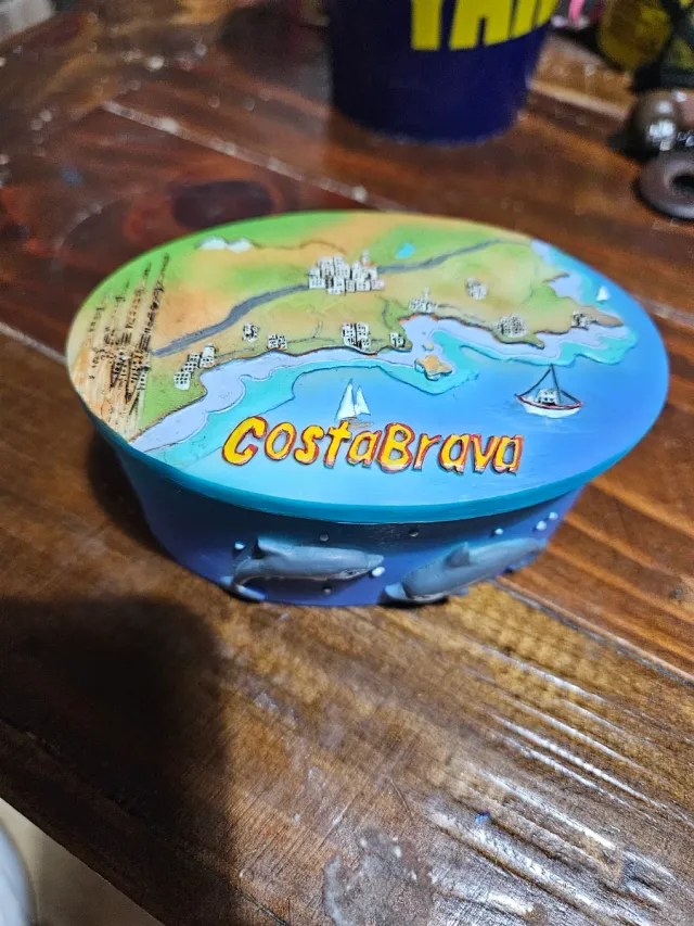 Caja joyero cerámica Costa Brava