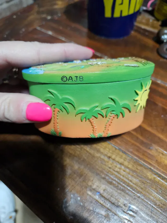 Caja joyero cerámica Costa Brava