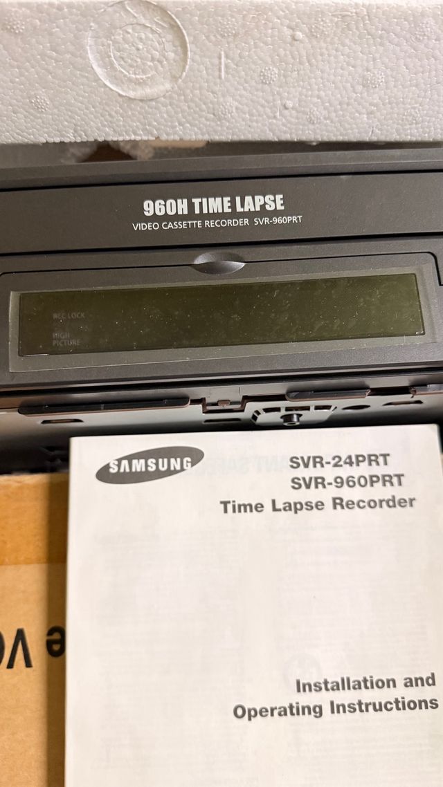 Grabadora Samsung SVR-24PRT / SVR-960PRT nuevo en