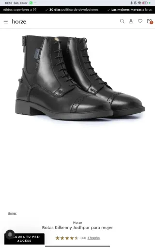 Botines de montar Horze