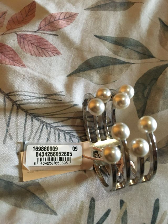 Collana + bracciale + orecchini con perle.