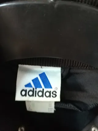 Chaqueta Adidas Negra y Gris