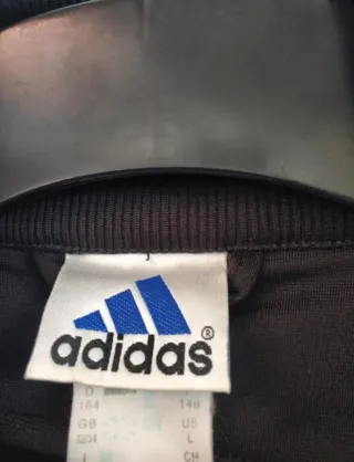 Chaqueta Adidas Negra y Gris