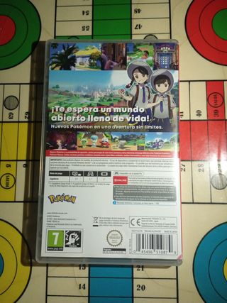 Nintendo Switch Pokémon Púrpura RPG