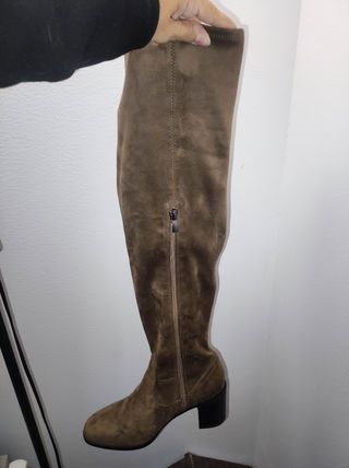Botas altas marrones