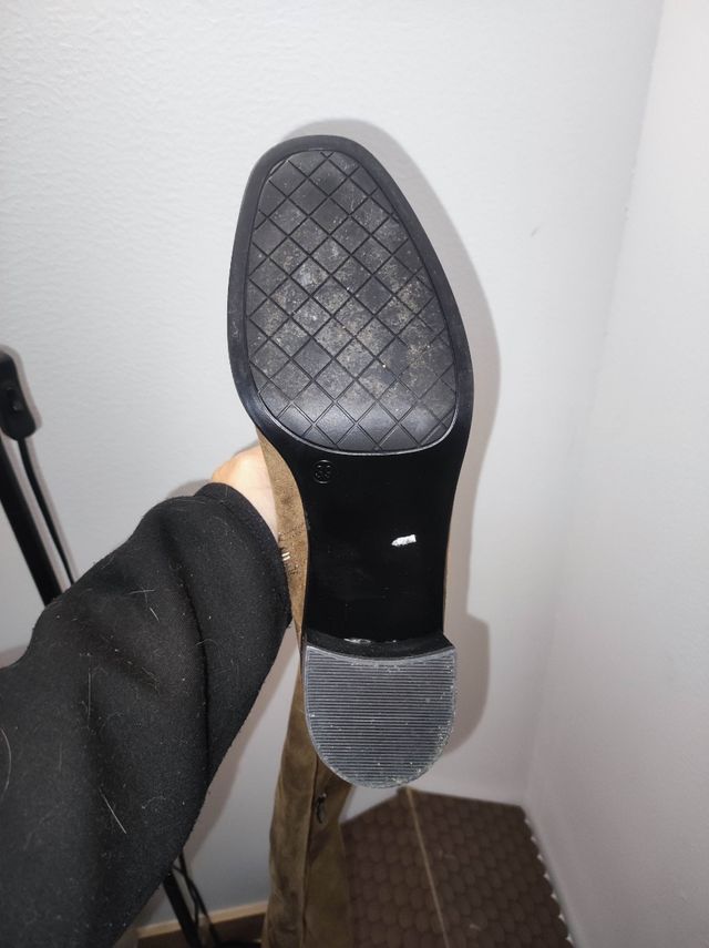 Botas altas marrones