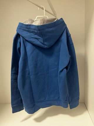 Sudadera Quiksilver con capucha azul 10 años