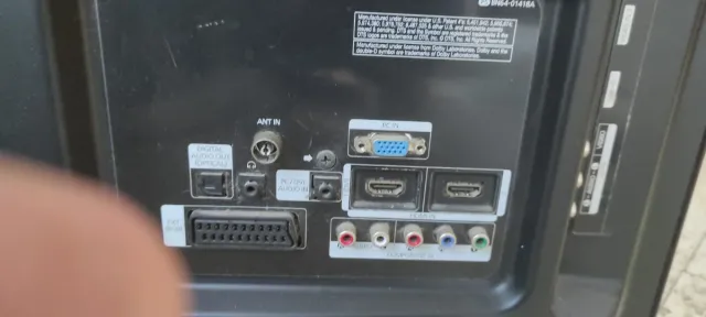 Televisor Samsung Negro y Gris,