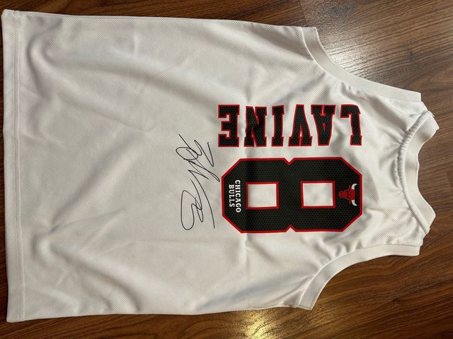 Camiseta Chicago Bulls NBA Blanca. Talla. 10-11