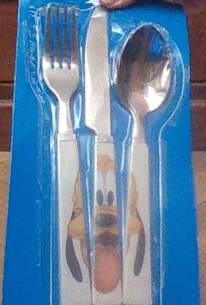 Juego cubiertos Disney Pluto