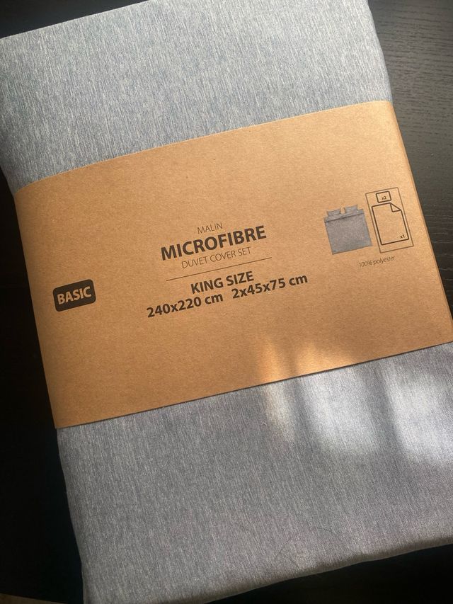 Funda nórdica MALIN King Size Microfibra