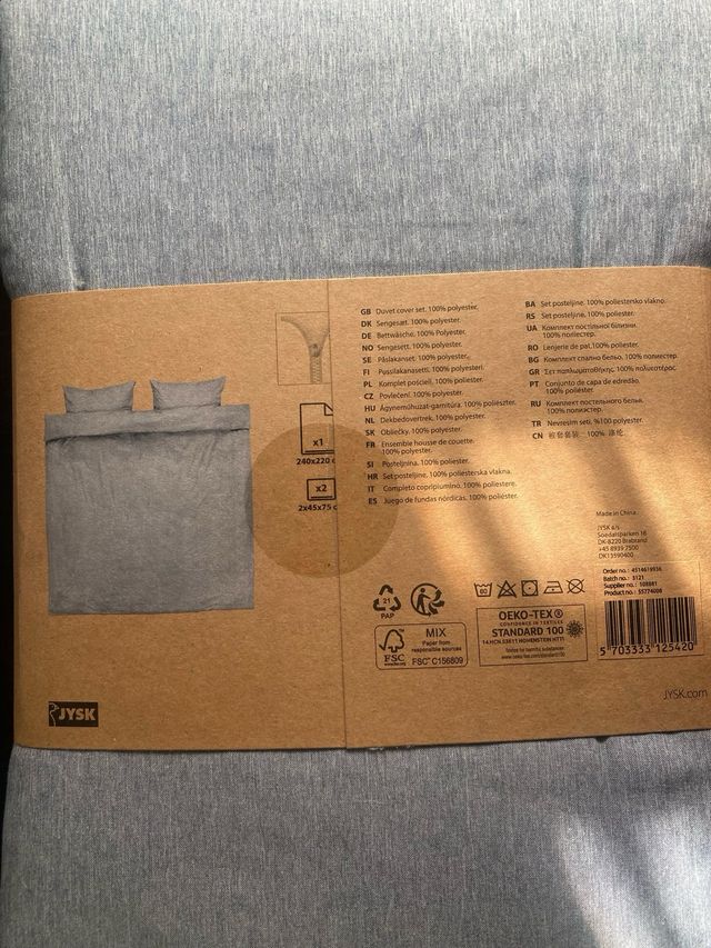 Funda nórdica MALIN King Size Microfibra