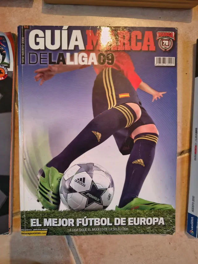 5 Guías de liga, 1 de JJOO y 1 del mundial